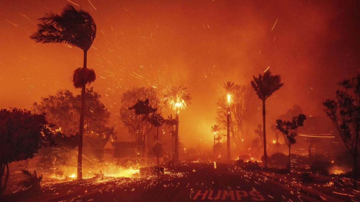 Incendio in California 